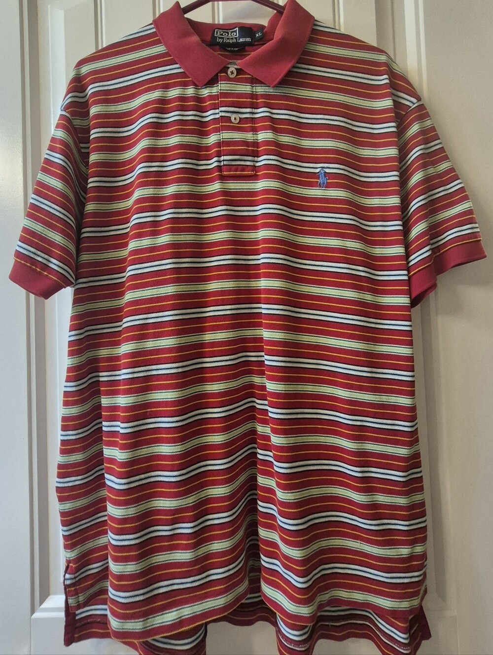 Mens Vintage Ralph Lauren Polo Shirt Size XL